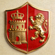 西班牙国家队队徽 - 红色盾牌与金色城堡狮子